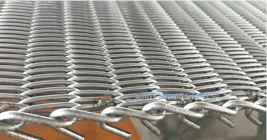 耐高溫網(wǎng)帶在網(wǎng)帶式燒結(jié)爐中的運用。